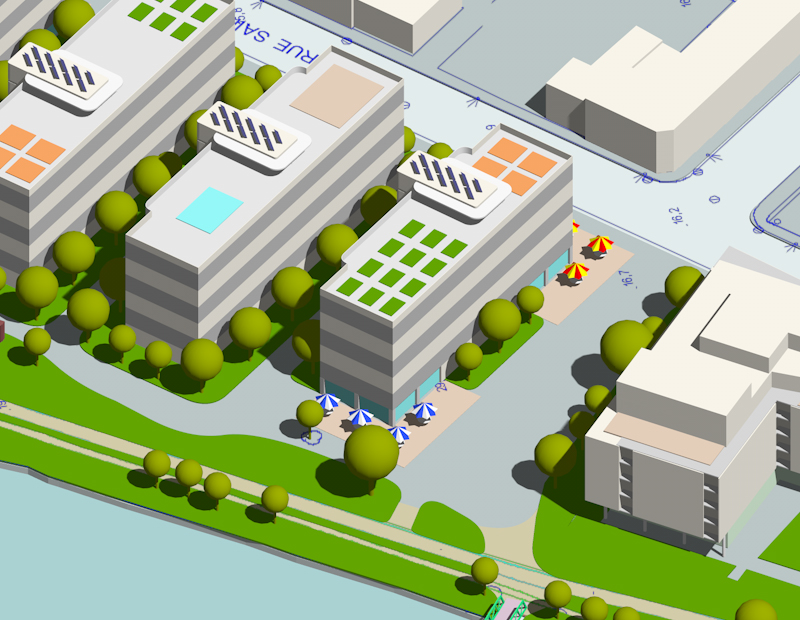 2175 Saint-Patrick - espaces publics