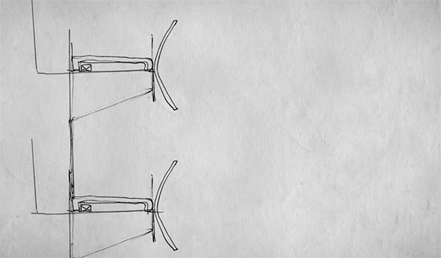 Détail : D'astous-Durand Architectes - Village Olympique - Montréal 1974 - Film ROGERS D'ASTOUS Étienne Desrosiers 2016